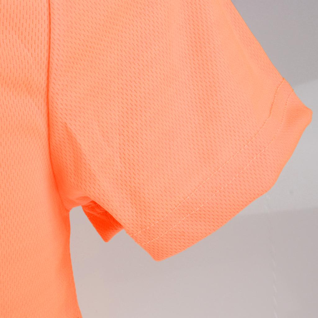 Reflective T Shirt Safety Quick High Visibility Short Sleeve L-XXXL Orange XL
