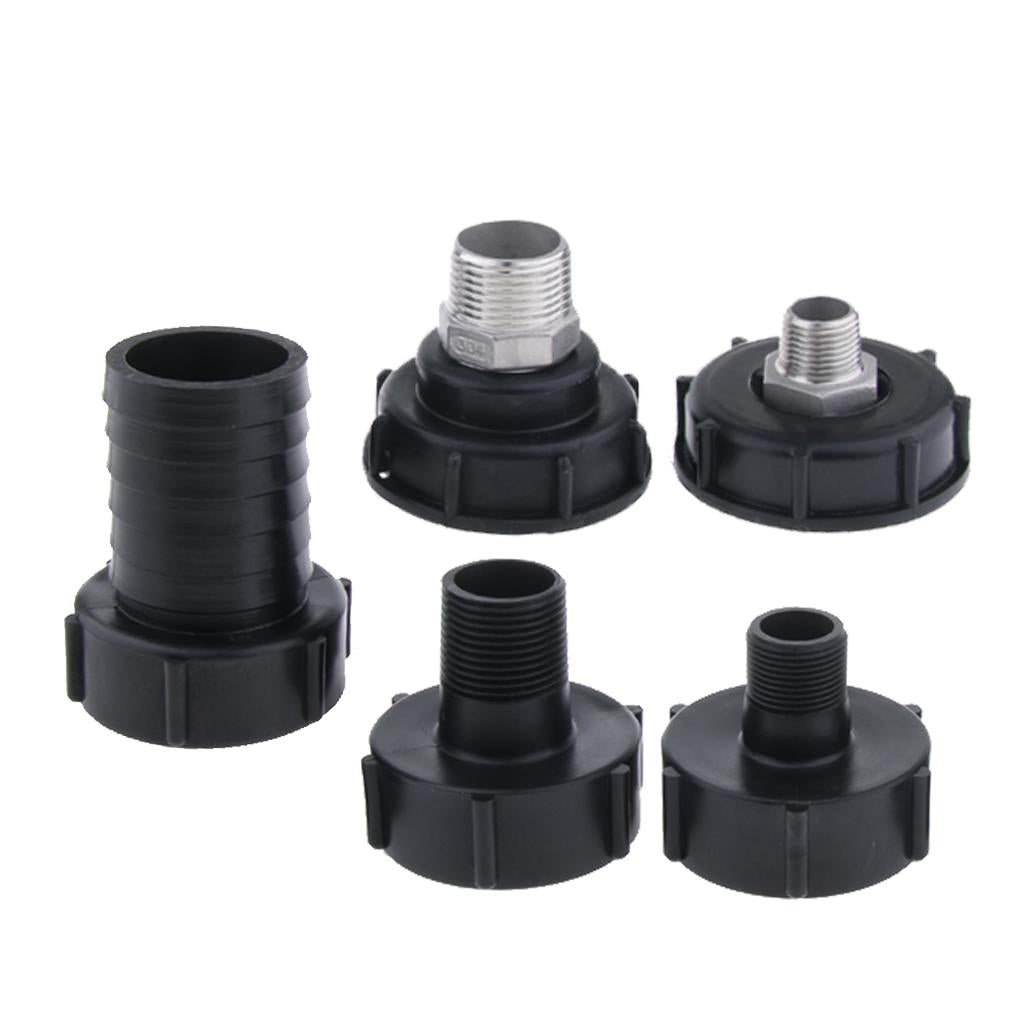 1000L IBC Adapter Coarse Thread Water Tank Connector Fit 4 Outside Thread