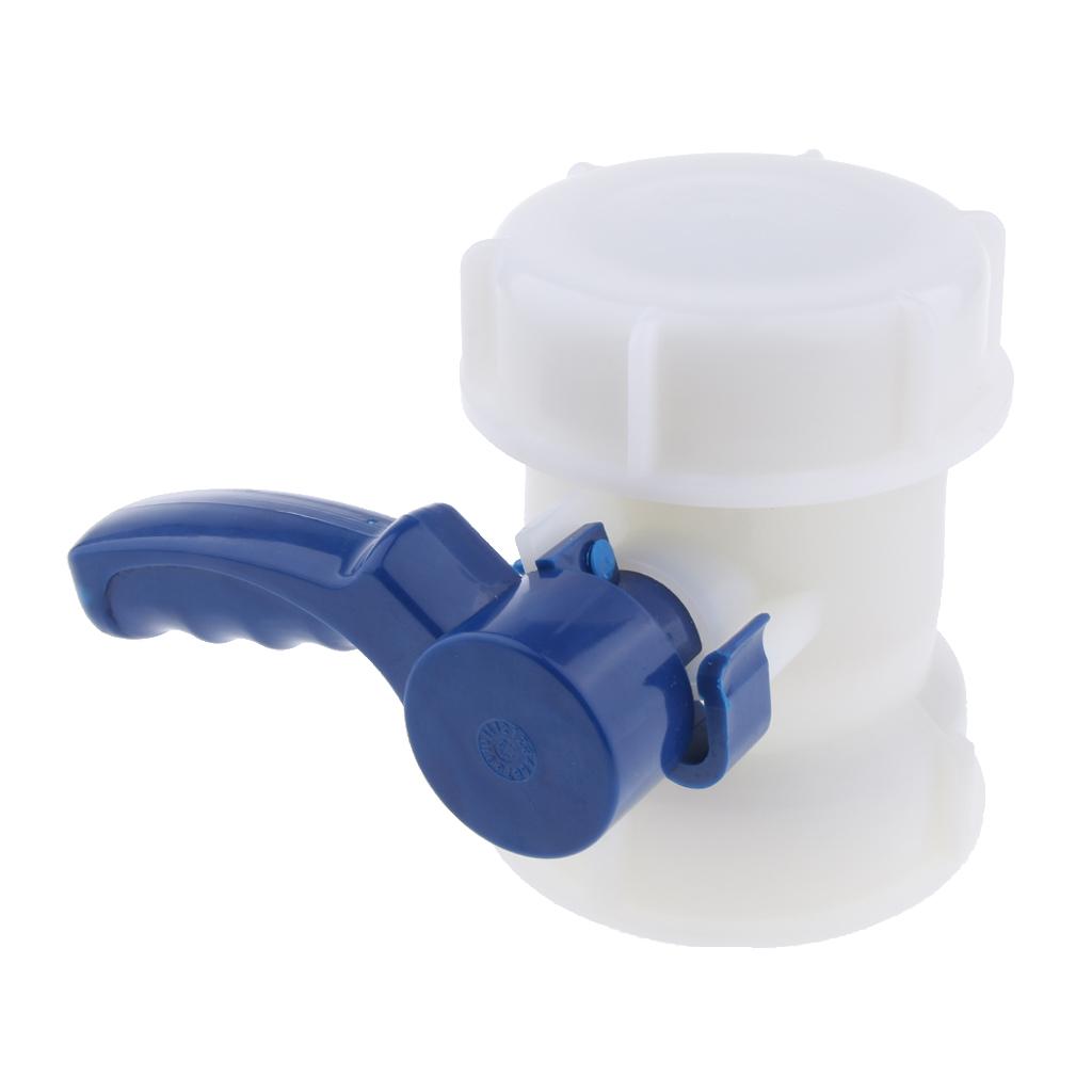 IBC Tote Pallet Tanks HDPE Adapter Adaptor Valve 100mm DN80 for 3 Swivels