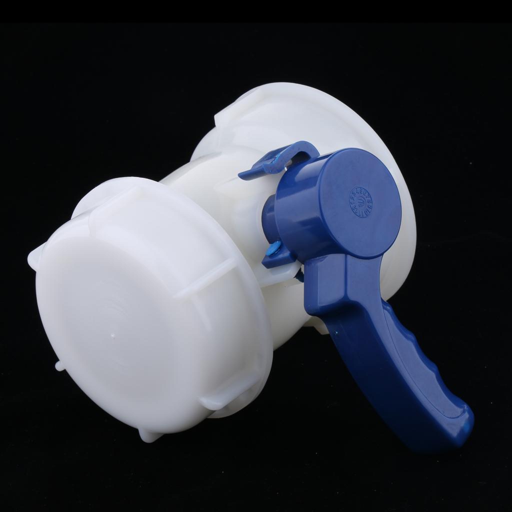 IBC Tote Pallet Tanks HDPE Adapter Adaptor Valve 100mm DN80 for 3 Swivels