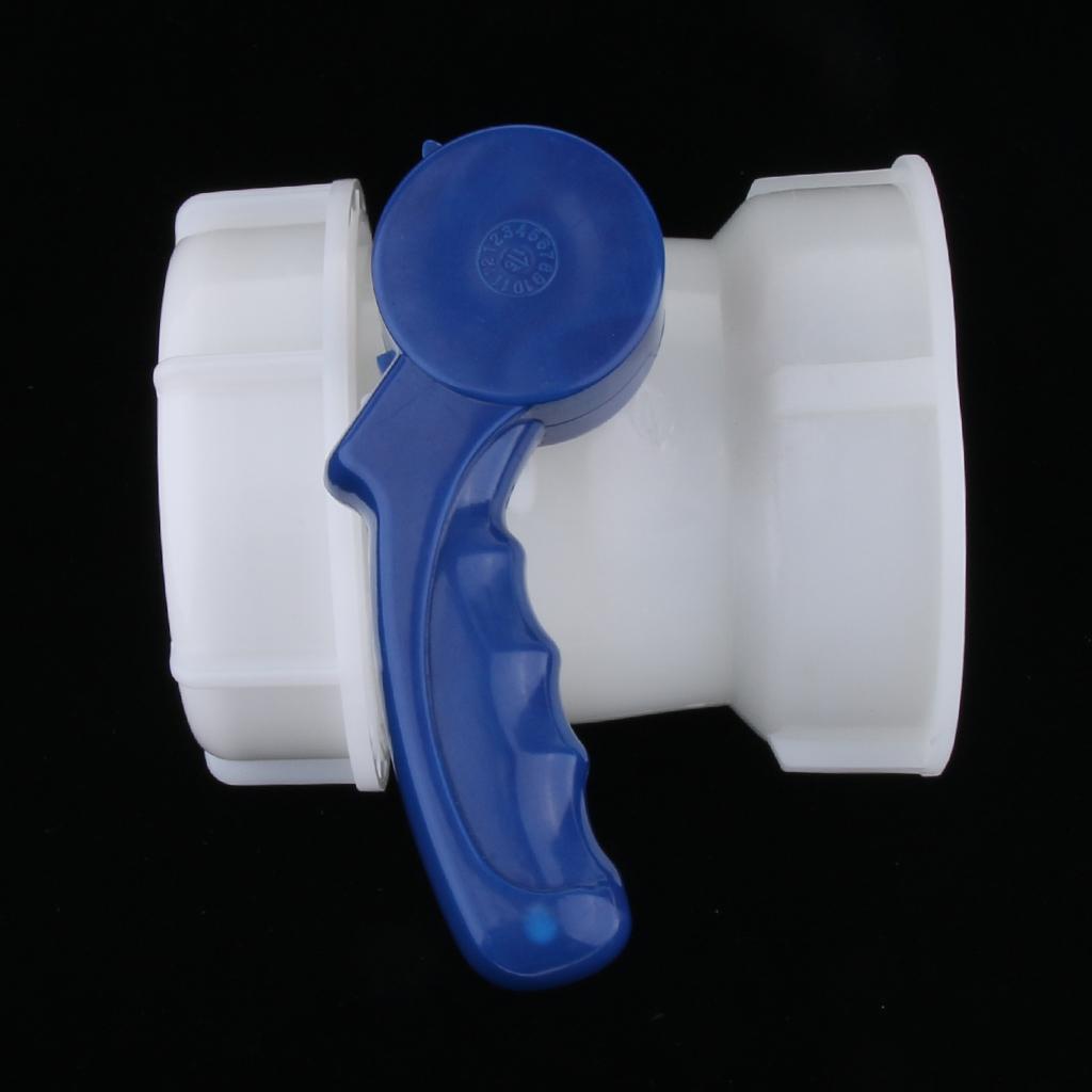 IBC Tote Pallet Tanks HDPE Adapter Adaptor Valve 100mm DN80 for 3 Swivels