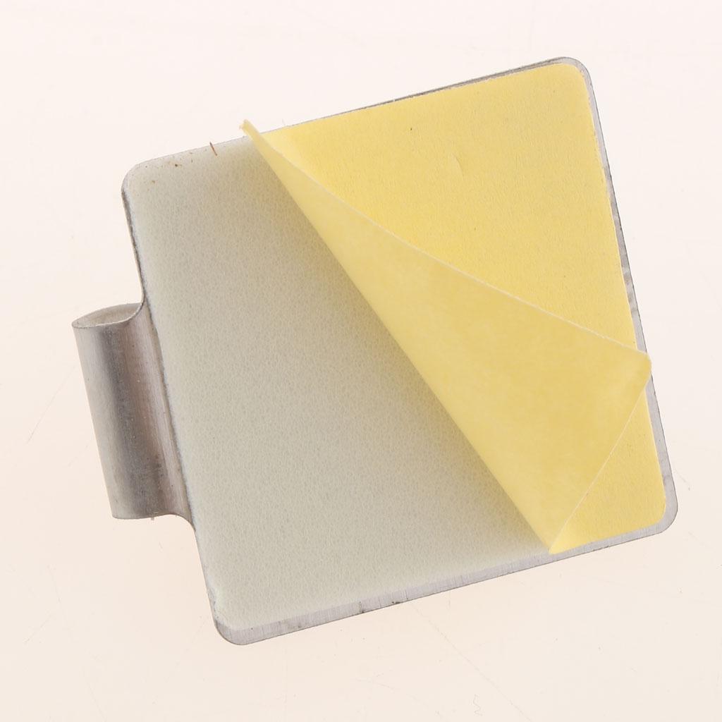 4Pcs Self Adhesive Bathroom Wall Door Stainless Steel Holder Hook Hanger D