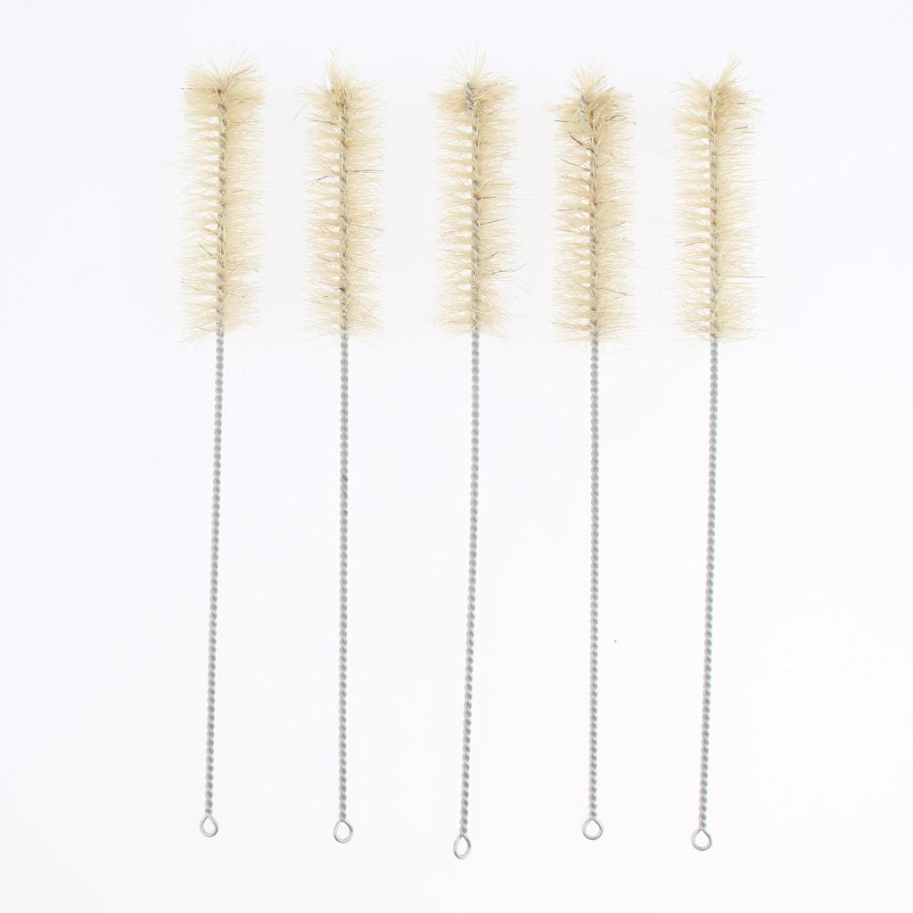 Set of 15 Pieces Test Tube Brushes Brush Cleaning Tool 3 Sizes S/M/L