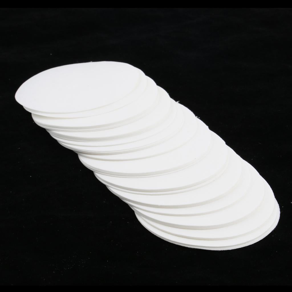 100 Pieces Ashless Quantitative Filter Paper Circles Medium, 30-50um 7cm