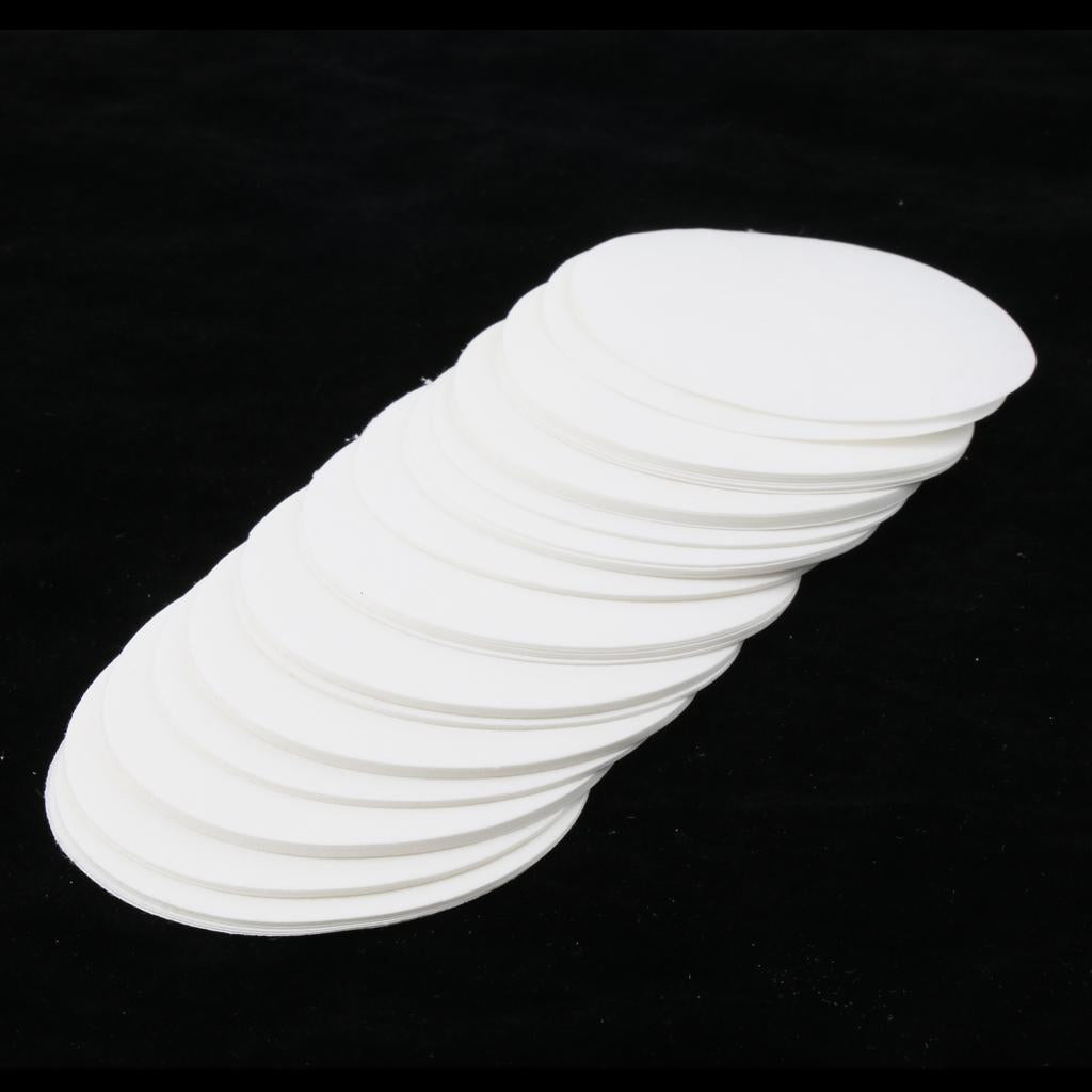 100 Pieces Ashless Quantitative Filter Paper Circles Medium, 30-50um 7cm