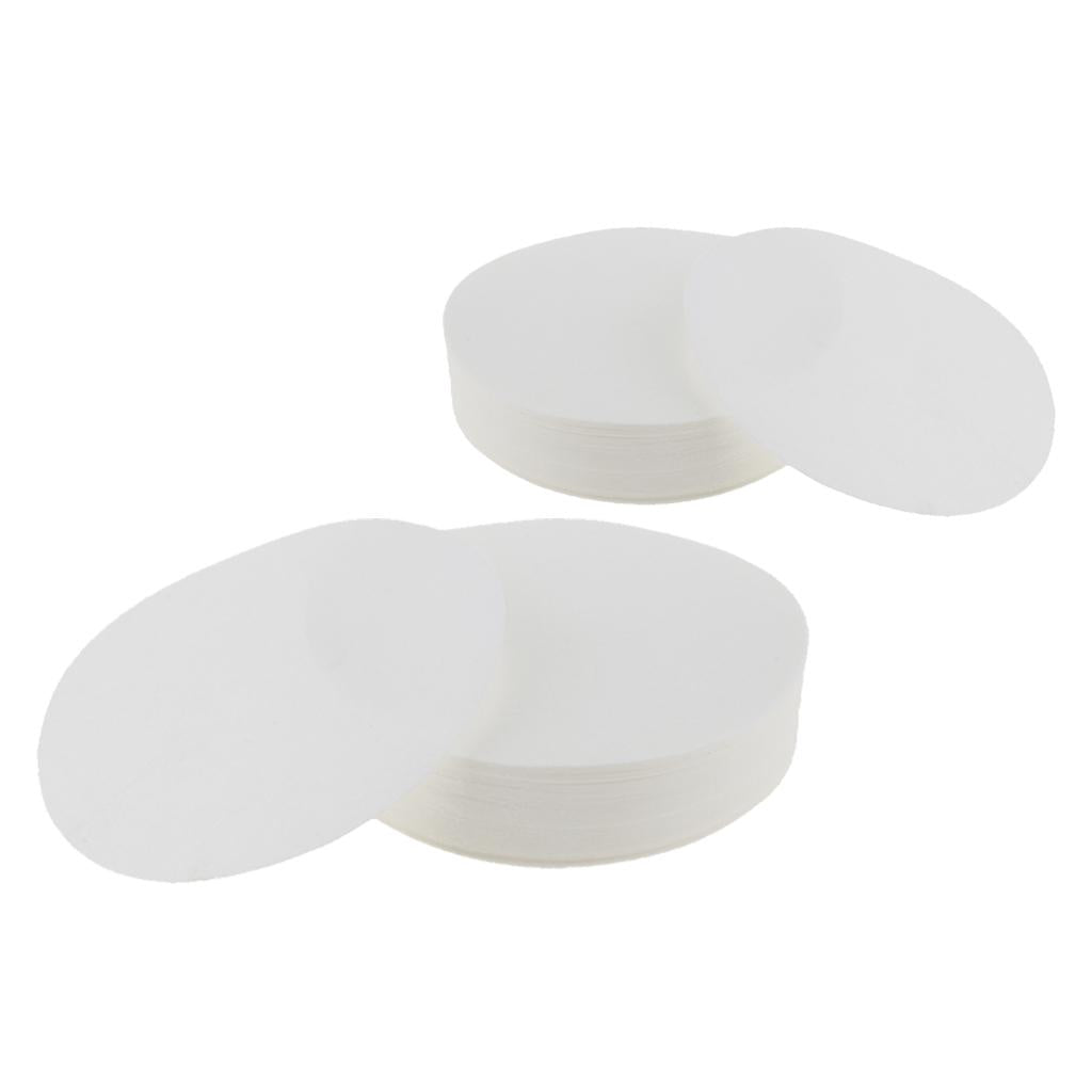 100 Pieces Ashless Quantitative Filter Paper Circles Medium, 30-50um 7cm