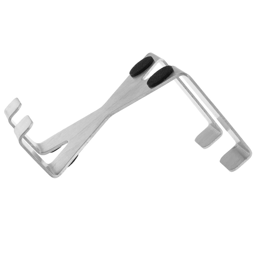Over The Door Hooks Stainless Steel Metal Hanger for Towel Coat Robe X Shape