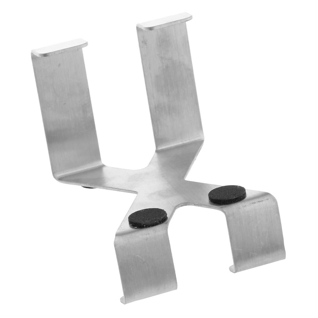 Over The Door Hooks Stainless Steel Metal Hanger for Towel Coat Robe X Shape
