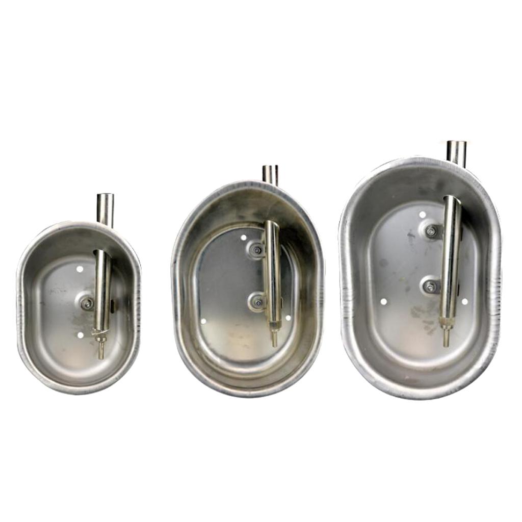 Stainless Steel Sheep Automatic Nipple Drinker Fountain Water Bowl S Size