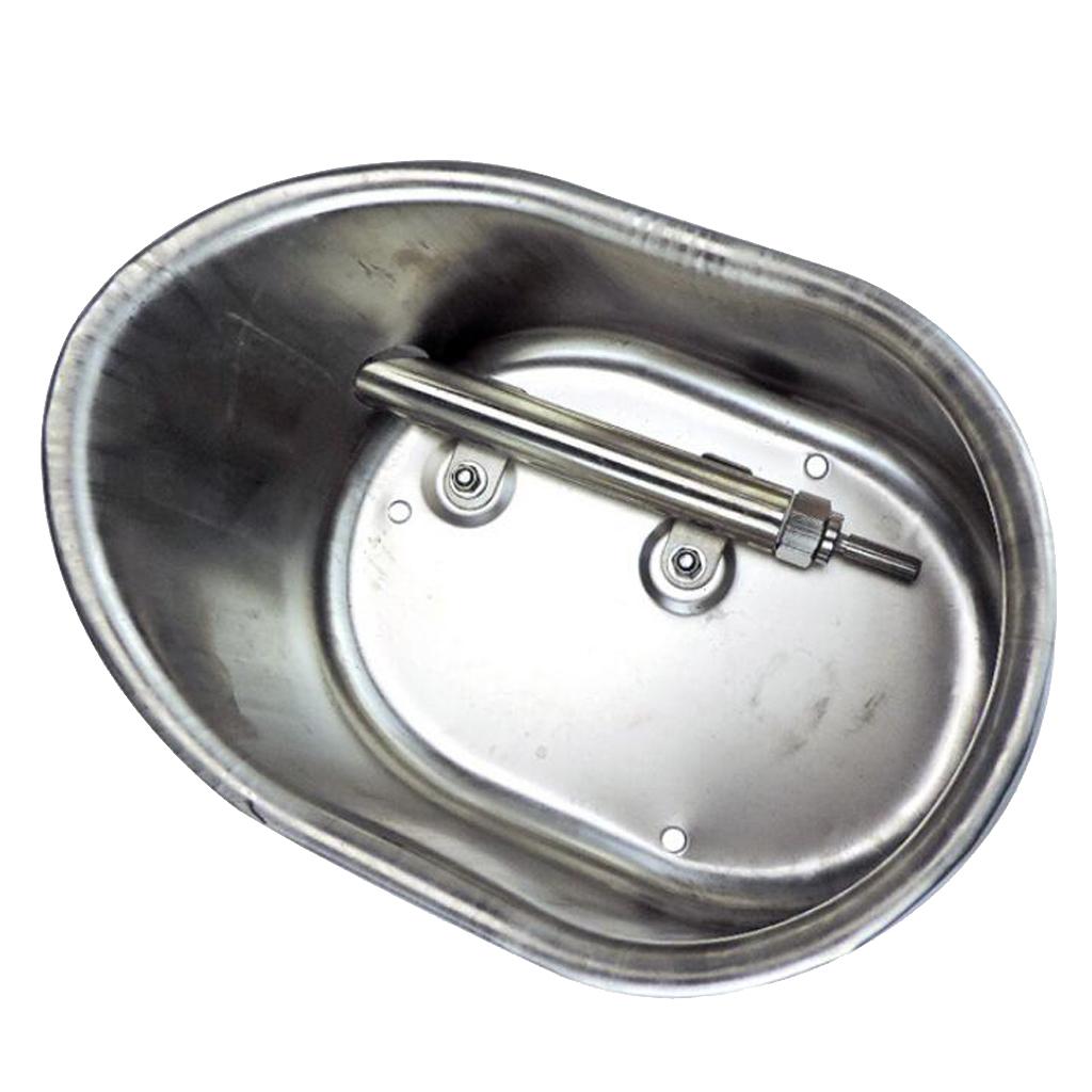 Stainless Steel Sheep Automatic Nipple Drinker Fountain Water Bowl S Size