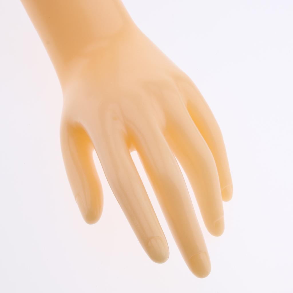 Female Adult Left Hand Mannequin Women Display Model Holder Natural Skin