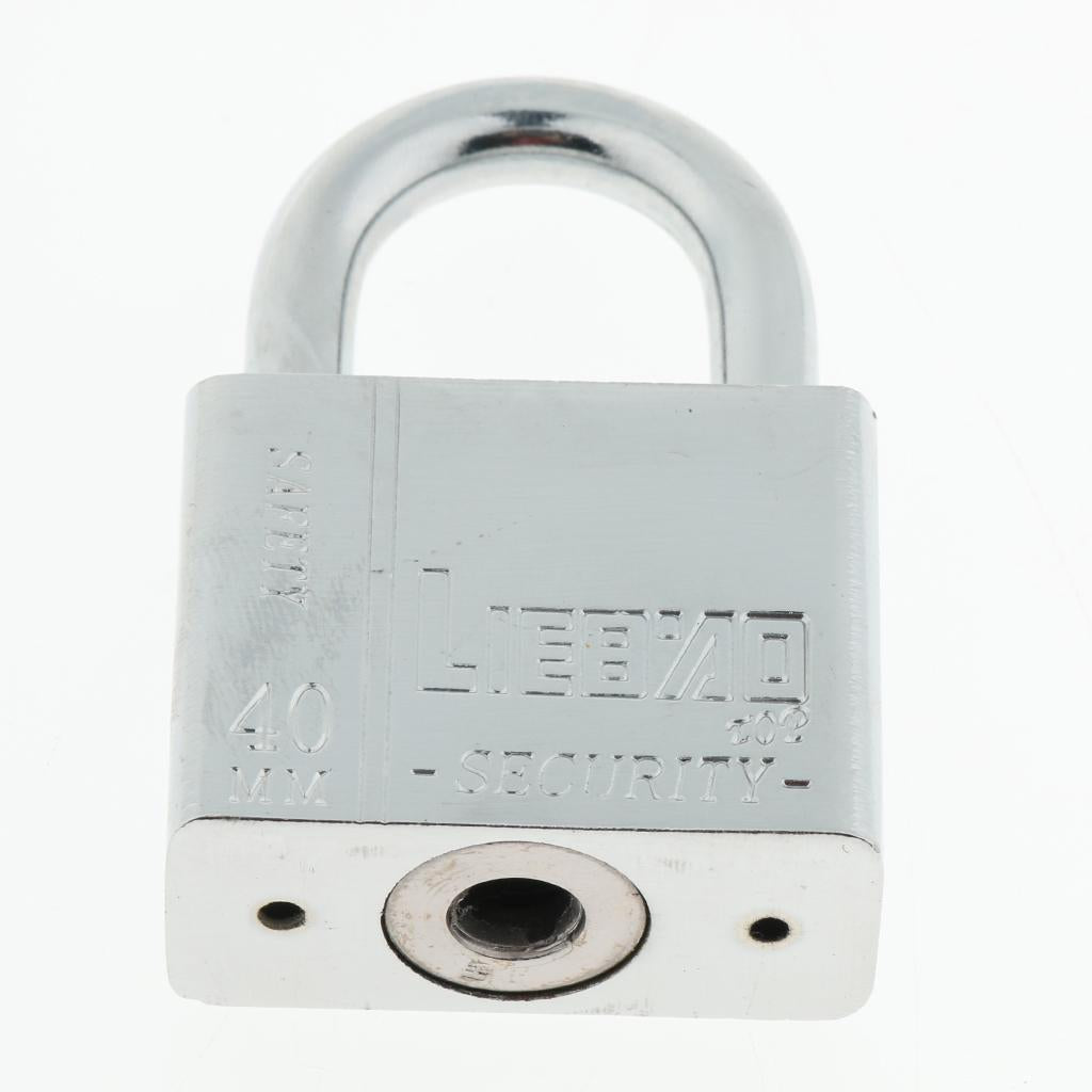 Metal Safety Security Lockout Padlock Lock Keyed Long Short Shackle 40x60mm