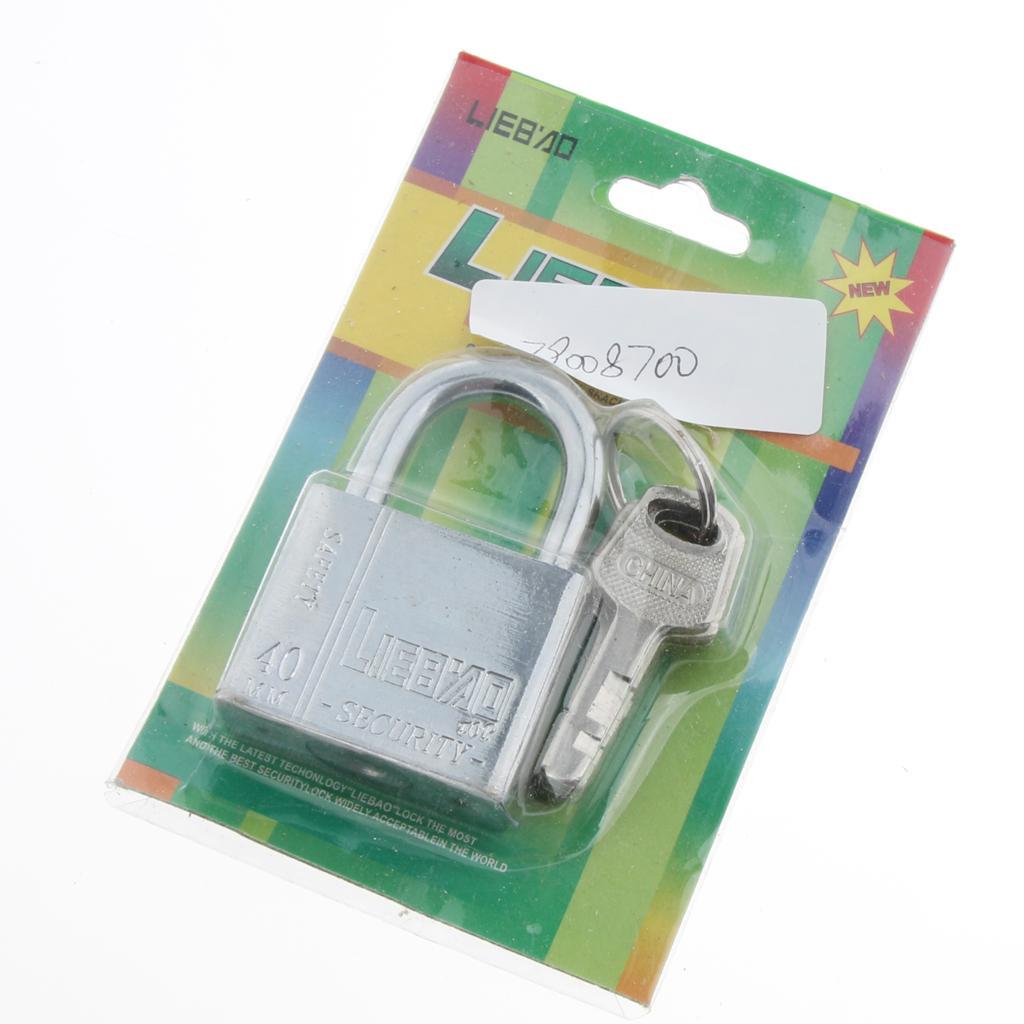 Metal Safety Security Lockout Padlock Lock Keyed Long Short Shackle 40x60mm