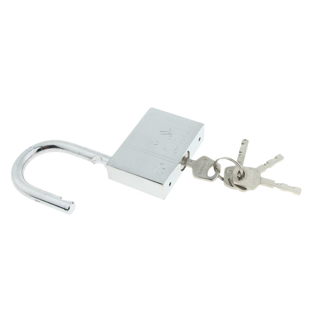 Metal Safety Security Lockout Padlock Lock Keyed Long Short Shackle 70x90mm