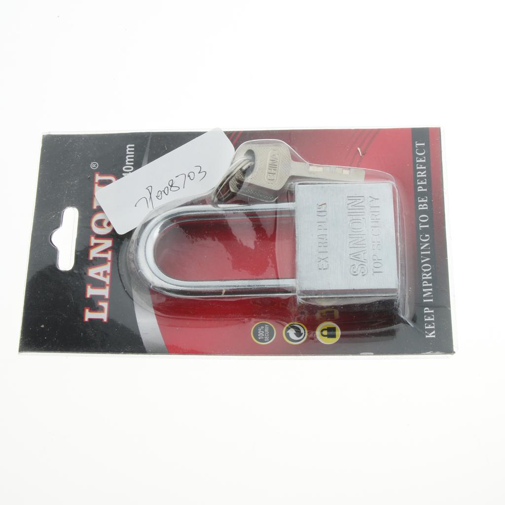 Metal Safety Security Lockout Padlock Lock Keyed Long Short Shackle 40x85mm