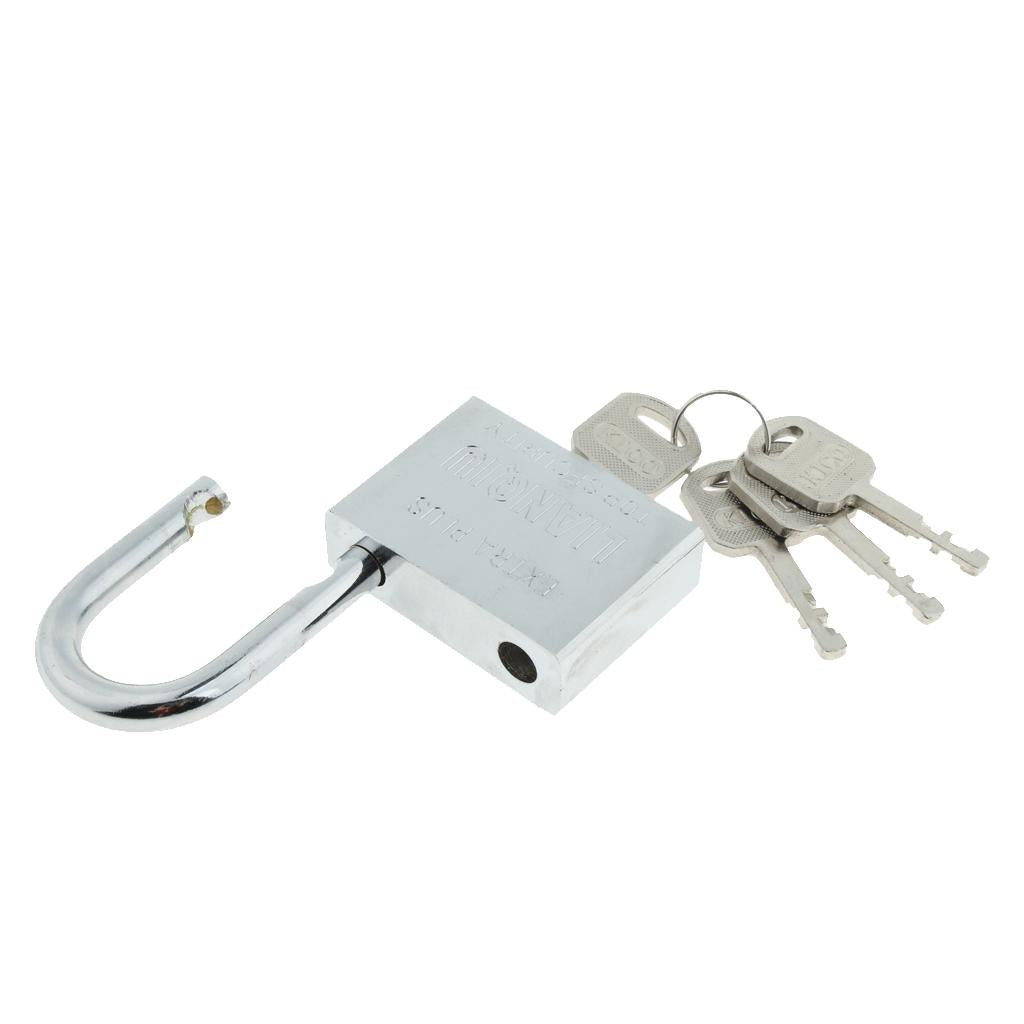 Metal Safety Security Lockout Padlock Lock Keyed Long Short Shackle 60x80mm