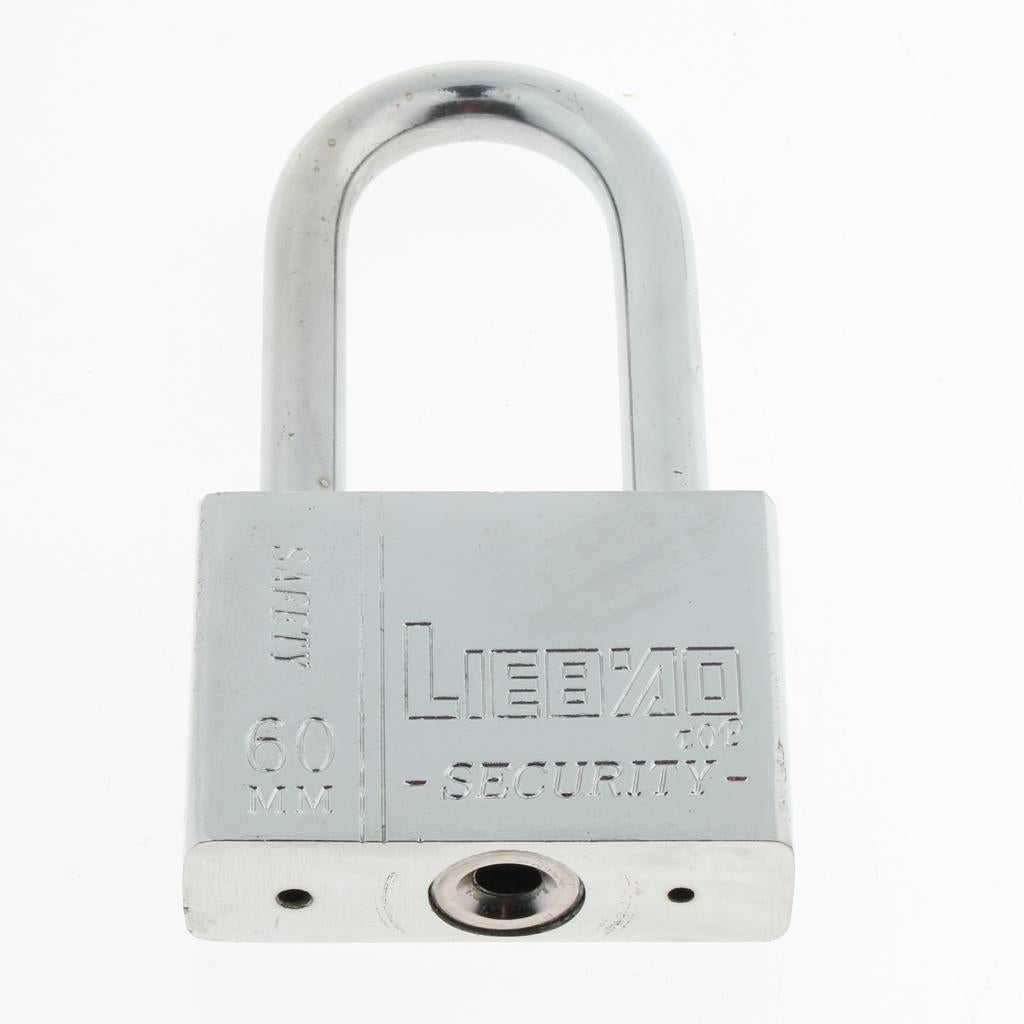 Metal Safety Security Lockout Padlock Lock Keyed Long Short Shackle 60x103mm