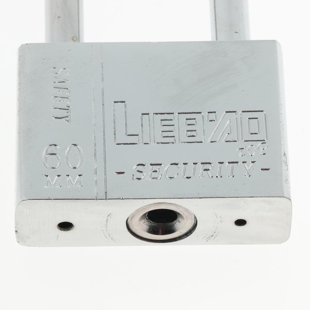 Metal Safety Security Lockout Padlock Lock Keyed Long Short Shackle 60x103mm