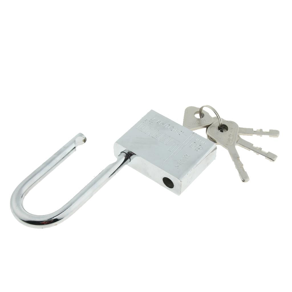 Metal Safety Security Lockout Padlock Lock Keyed Long Short Shackle 60x103mm