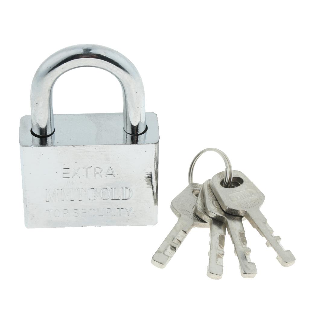 Metal Safety Security Lockout Padlock Lock Keyed Long Short Shackle 50x72mm