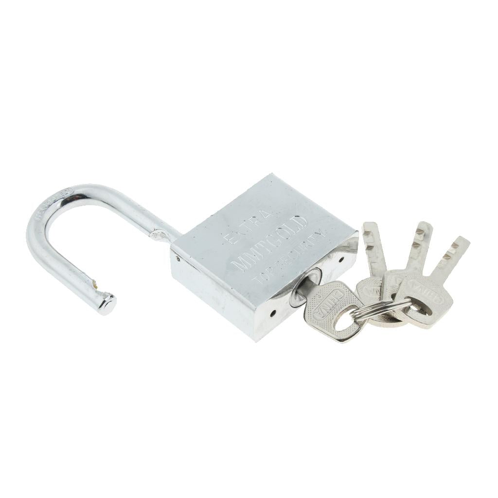 Metal Safety Security Lockout Padlock Lock Keyed Long Short Shackle 50x72mm