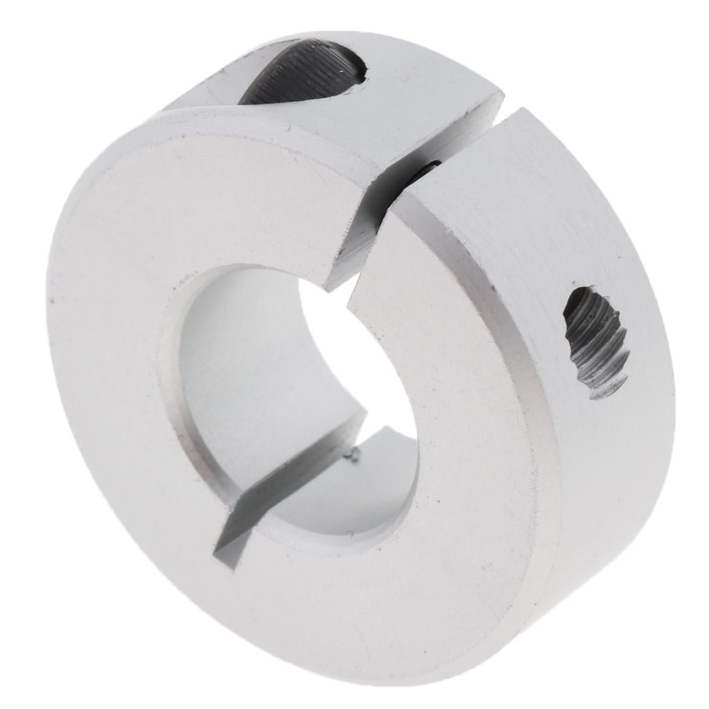 Heavy Duty Aluminum Split Ring Stop Collar, Drill Bit Shaft Depth Stop 16mm