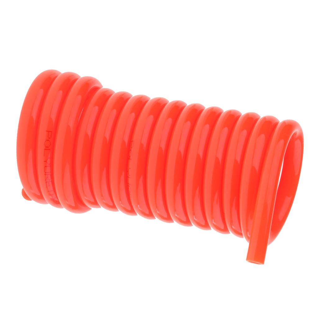 9.8ft Recoil Air Hose Re Coil Spring Ends Pneumatic Compressor Tools Good Chemical Stability