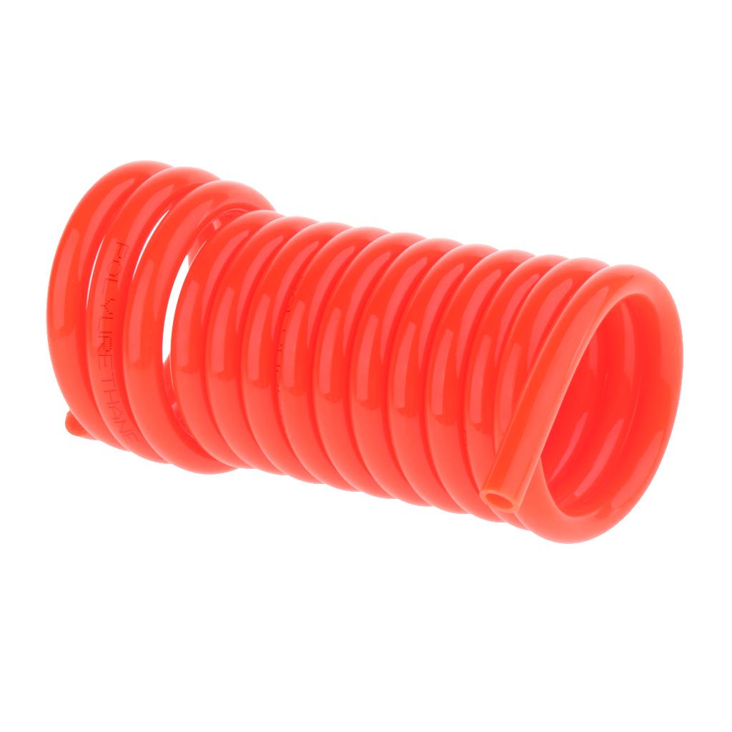 9.8ft Recoil Air Hose Re Coil Spring Ends Pneumatic Compressor Tools Good Chemical Stability