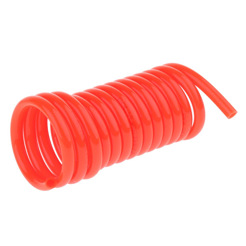 9.8ft Recoil Air Hose Re Coil Spring Ends Pneumatic Compressor Tools Good Chemical Stability