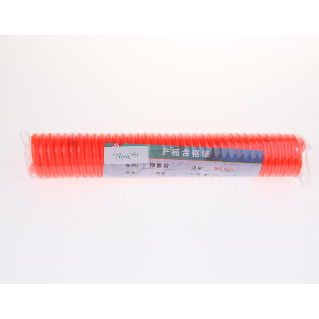 20 ft Red Recoil POLYURETHANE RE COIL AIR HOSE with Swivel