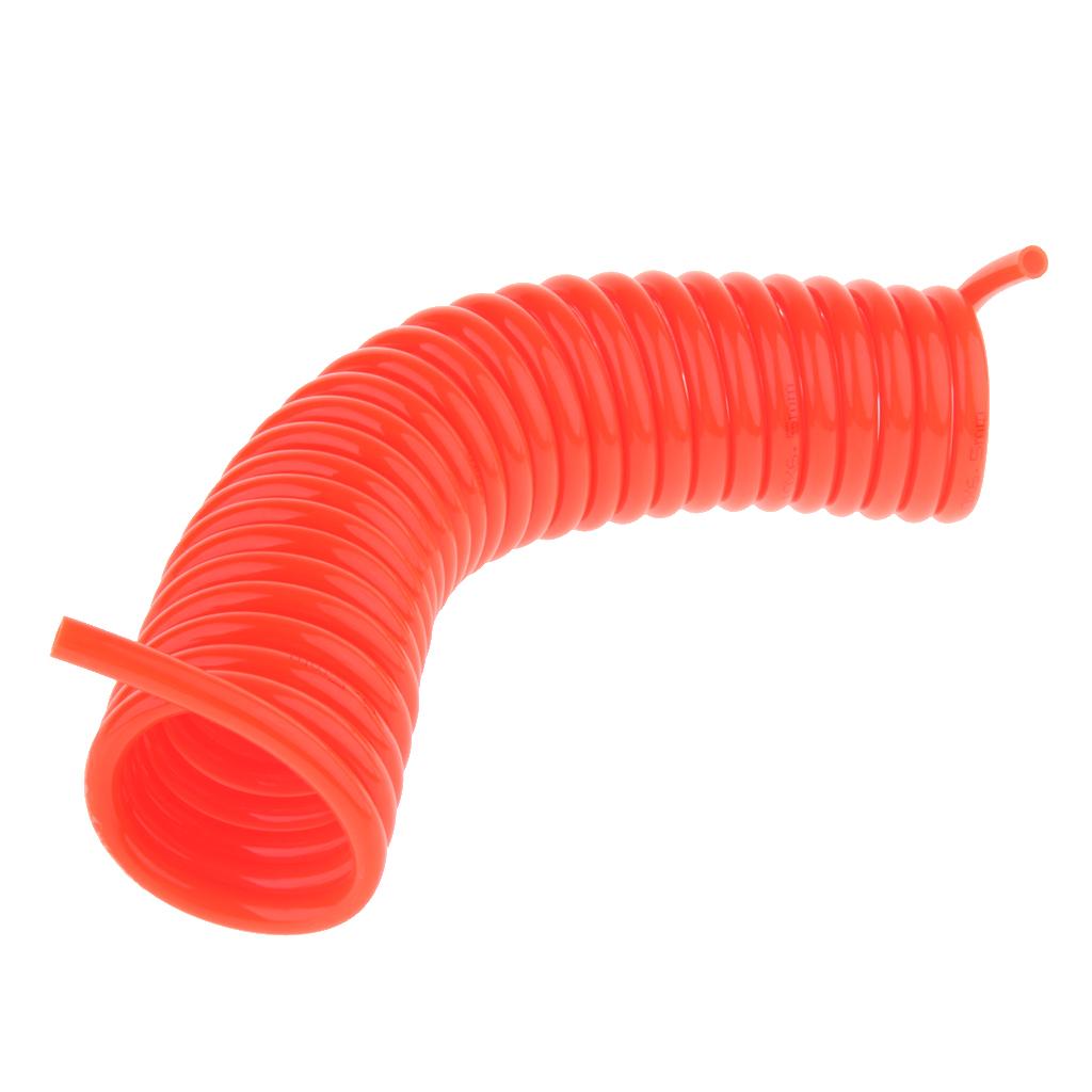 20 ft Red Recoil POLYURETHANE RE COIL AIR HOSE