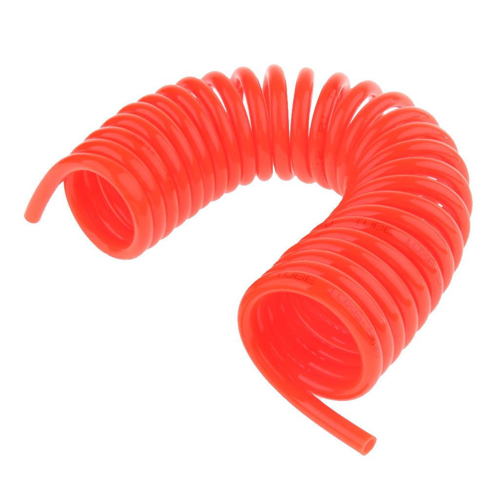 20 ft Red Recoil POLYURETHANE RE COIL AIR HOSE