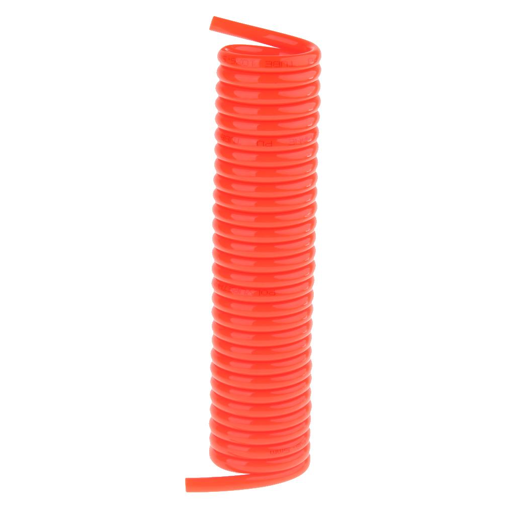 20 ft Red Recoil POLYURETHANE RE COIL AIR HOSE