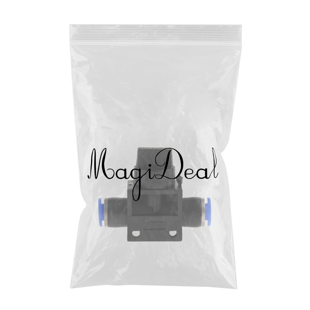 Pneumatic Tee Connector Push In Fitting Air/Water Hose Tube 6mm Fitting Size