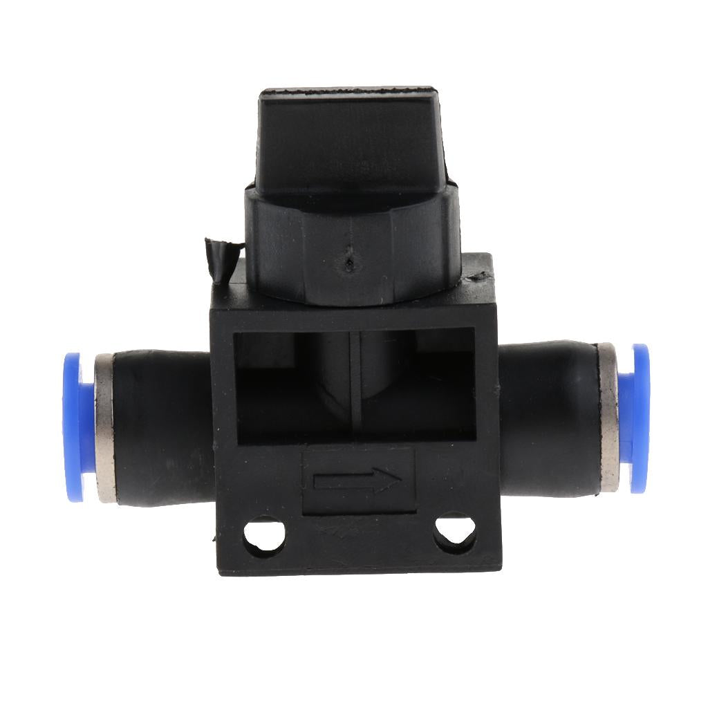 Pneumatic Tee Connector Push In Fitting Air/Water Hose Tube 6mm Fitting Size