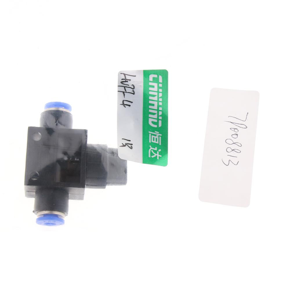 Pneumatic Tee Connector Push In Fitting Air/Water Hose Tube 4mm Fitting Size
