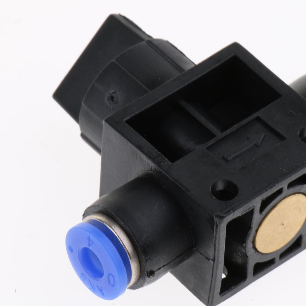 Pneumatic Tee Connector Push In Fitting Air/Water Hose Tube 4mm Fitting Size