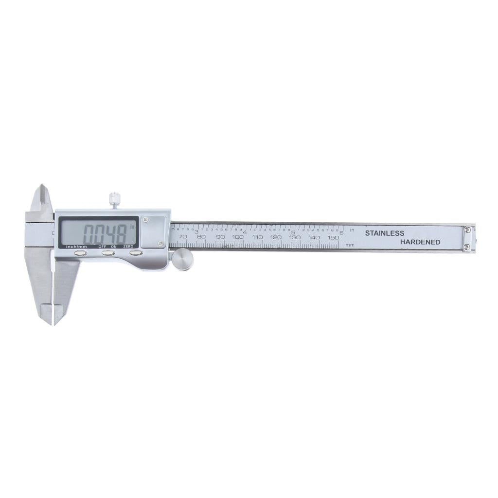 Electronic Digital Vernier Caliper Inch/Metric Conversion 0-150mm /6''