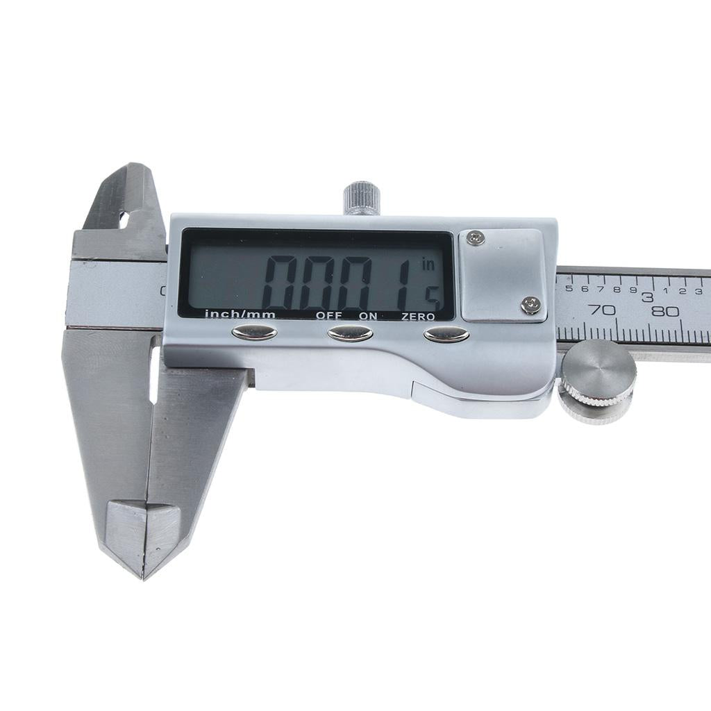 Electronic Digital Vernier Caliper Inch/Metric Conversion 0-150mm /6''