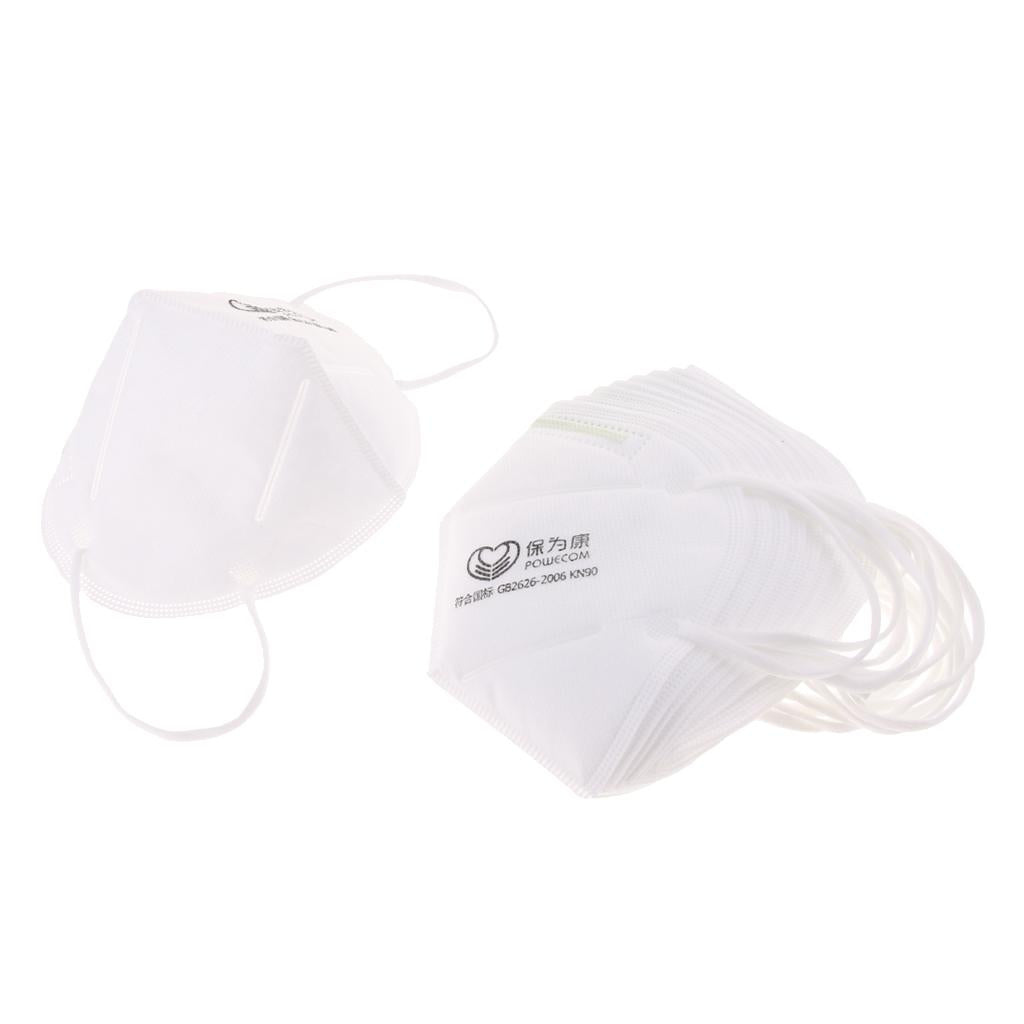 10Pcs Disposable Earloop PM2.5 Anti Haze Mask Anti-Dust Mouth Face Mask White