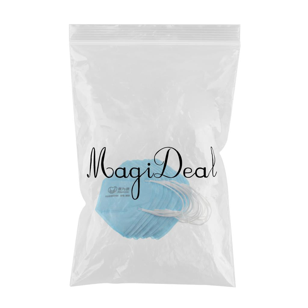 10Pcs Disposable Earloop PM2.5 Anti Haze Mask Anti-Dust Mouth Face Mask Blue