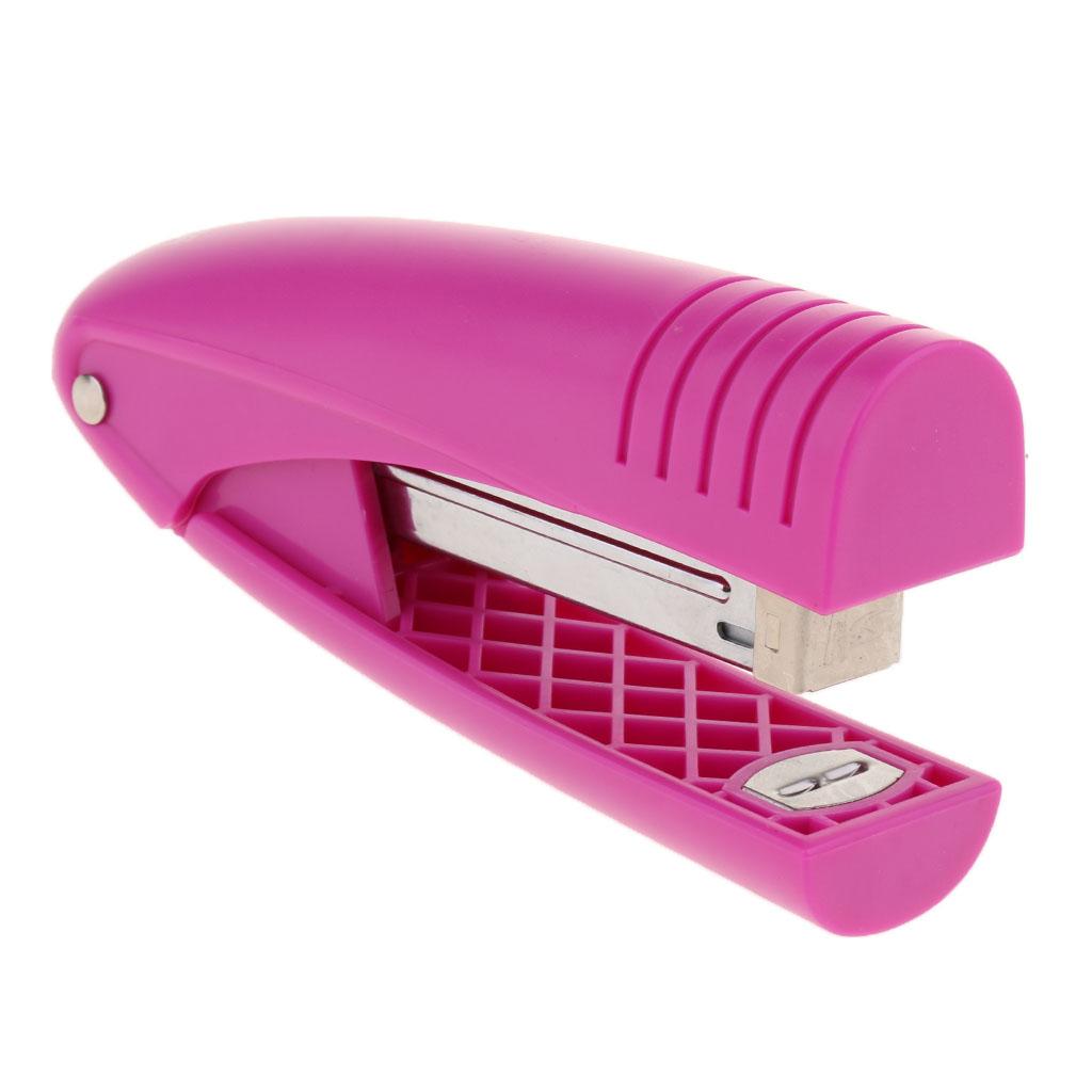 Standard Stapler 20 Sheet Capacity, Using standard 12# staples; comes with a staple remover on its behind, Random Color