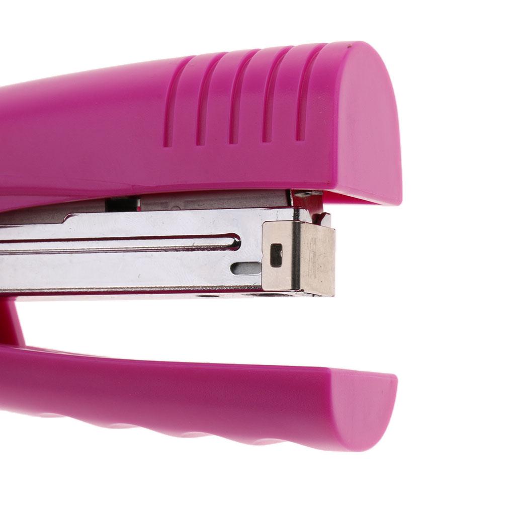 Standard Stapler 20 Sheet Capacity, Using standard 12# staples; comes with a staple remover on its behind, Random Color