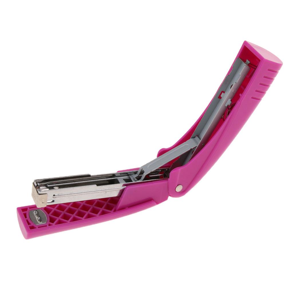 Standard Stapler 20 Sheet Capacity, Using standard 12# staples; comes with a staple remover on its behind, Random Color