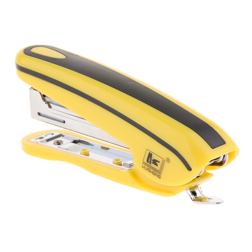 Standard Stapler 20 Sheet Capacity, Using standard 10# staples; comes with a staple remover on its behind, Random Color