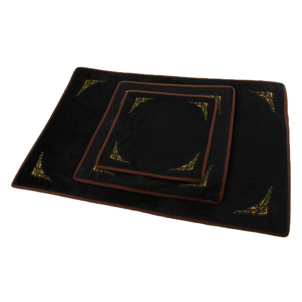 Two-sided Jewelry Counter Mat Pad Necklace Bracelet Display Cloth 40x40cm