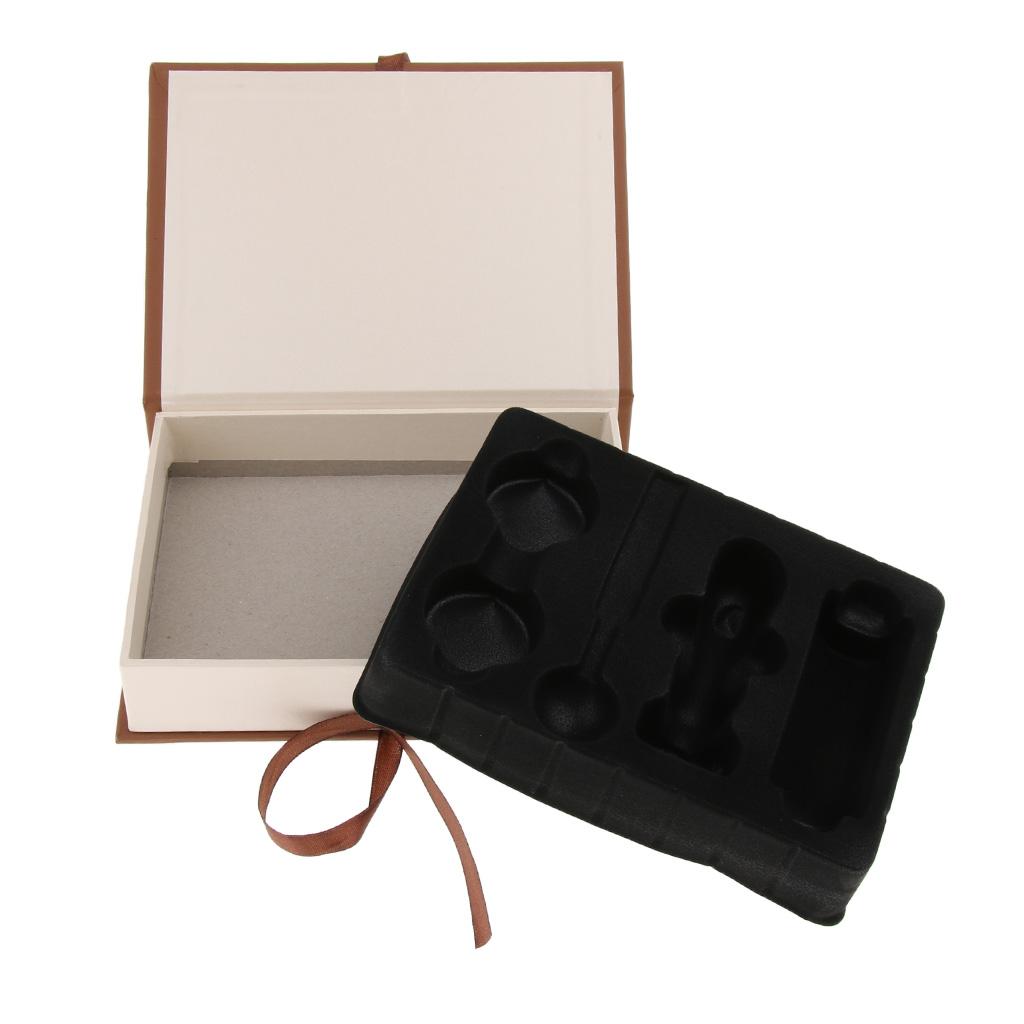 Vintage Classic Wedding Empty Paper Gift Box for Wax Seal Stamp Kit Set D