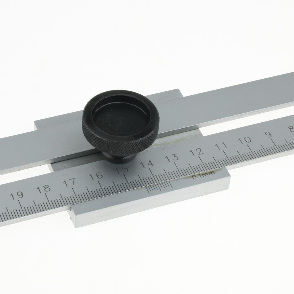Stainless Steel Parallel Ruler Parallel Line Ruler Marking Gauge 0-300mm
