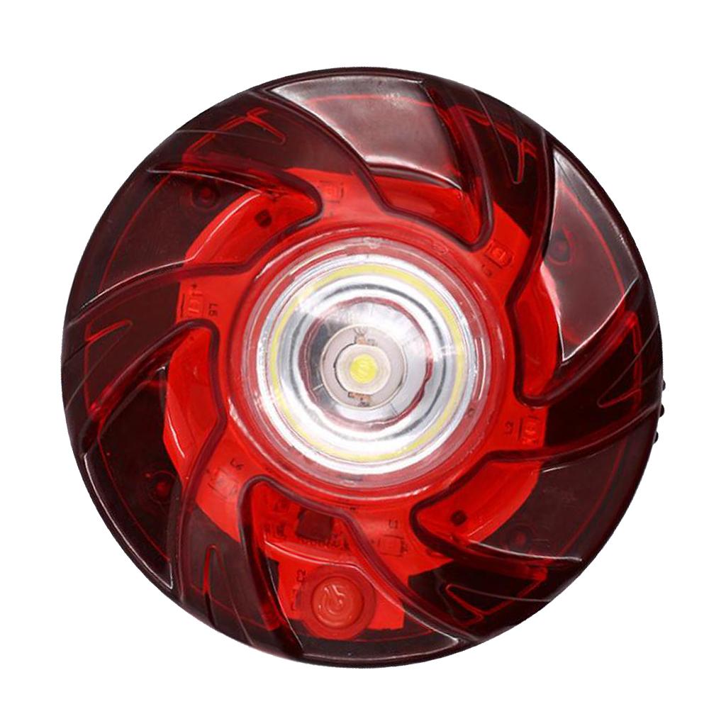 Roadside Flashing Flares Safety Warning Light Emergency LED Strobe Light Red