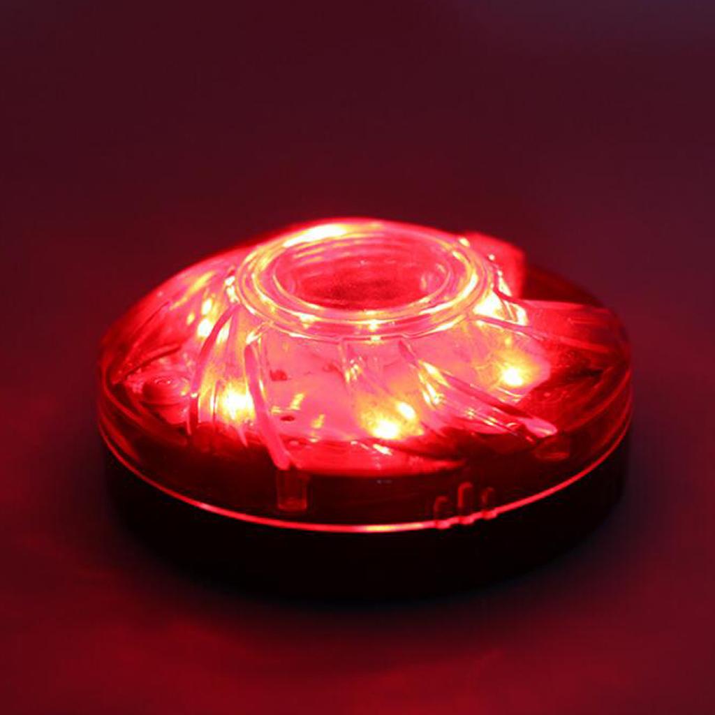 Roadside Flashing Flares Safety Warning Light Emergency LED Strobe Light Red